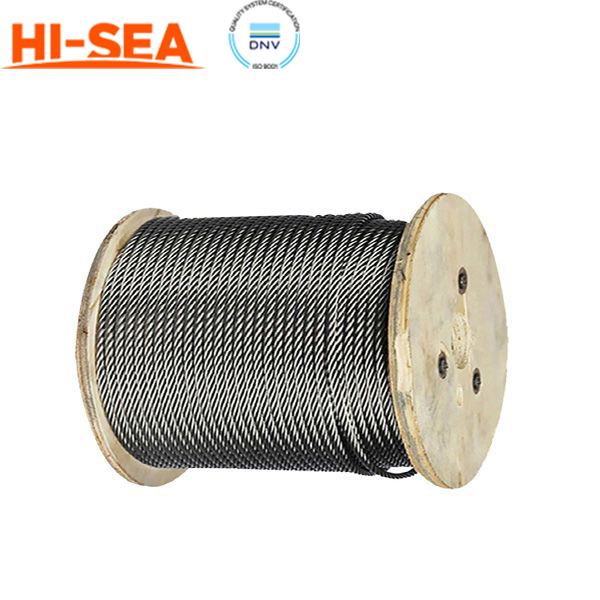 6×7 Galvanized Multiple-Strand Steel Wire Rope